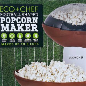 Football Shaped Popcorn Maker